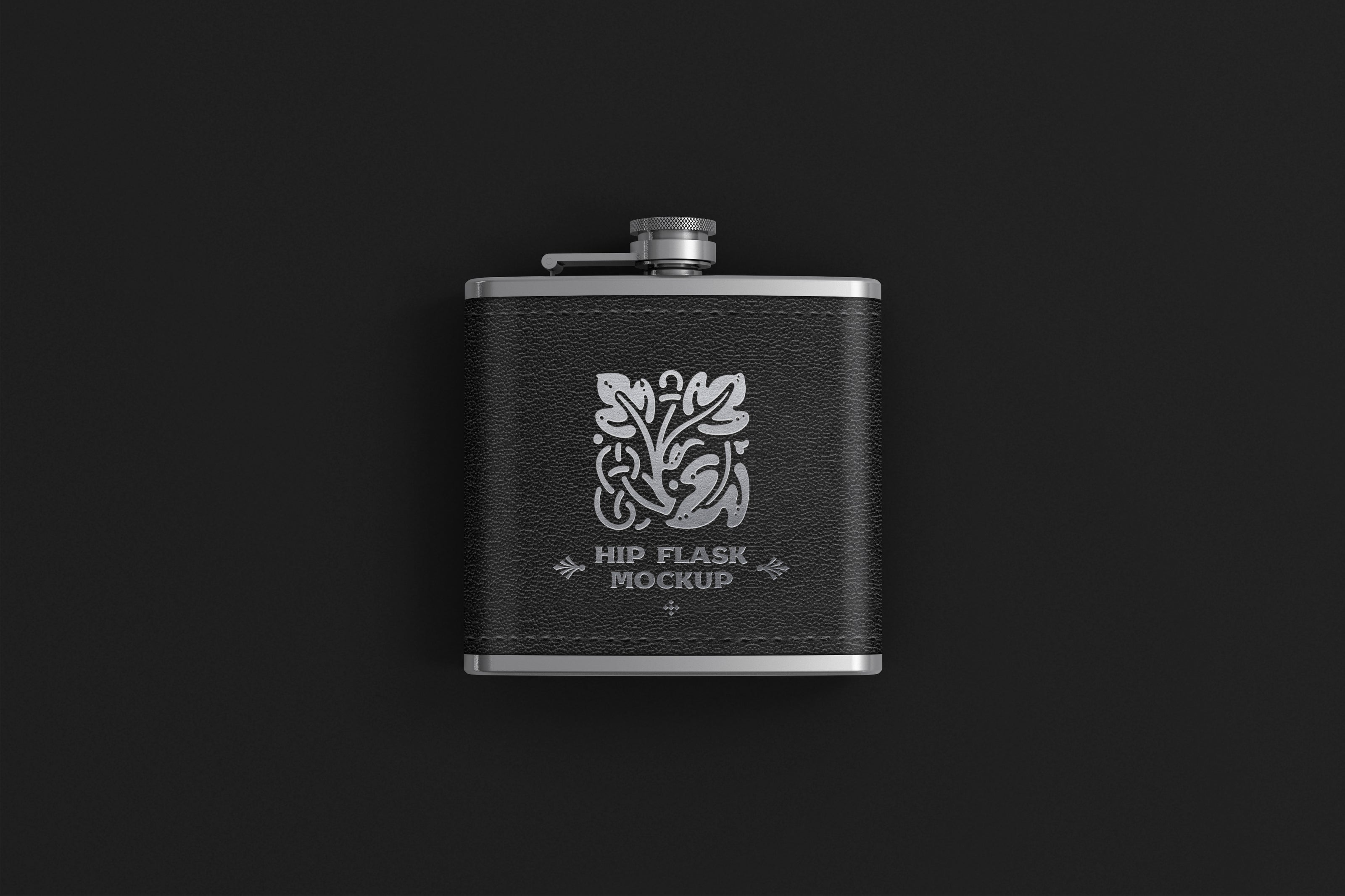 Hip Flask Engraving