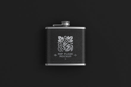 Hip Flask Engraving